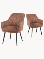 Mika-Timo 2er-Set - Lederoptik mit Federkernpolsterung