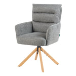 Mika-Jule 2er-Set- Drehsessel mit Federkern und Rückstellfunktion