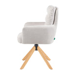 Mika-Jule 2er-Set- Drehsessel mit Federkern und Rückstellfunktion