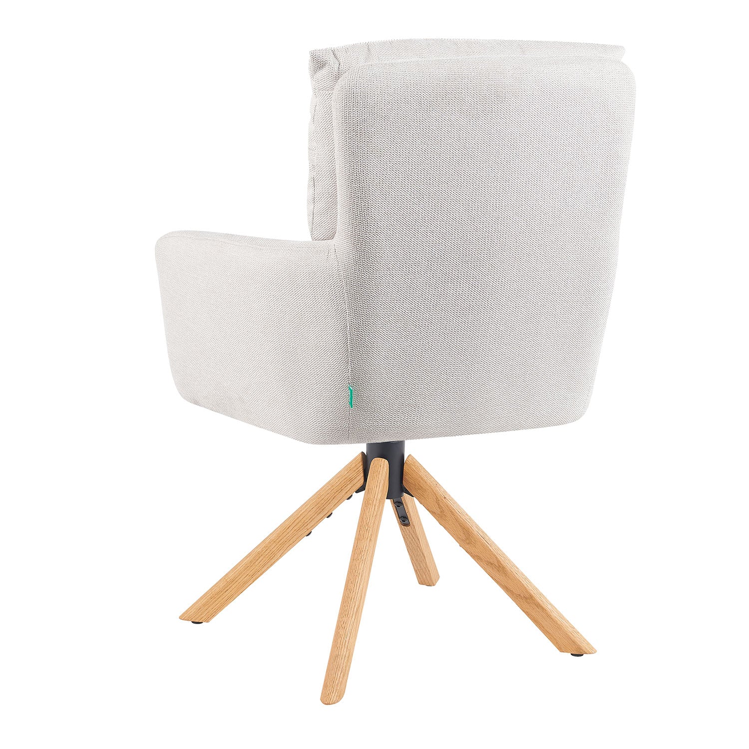 Mika-Jule 2er-Set- Drehsessel mit Federkern und Rückstellfunktion