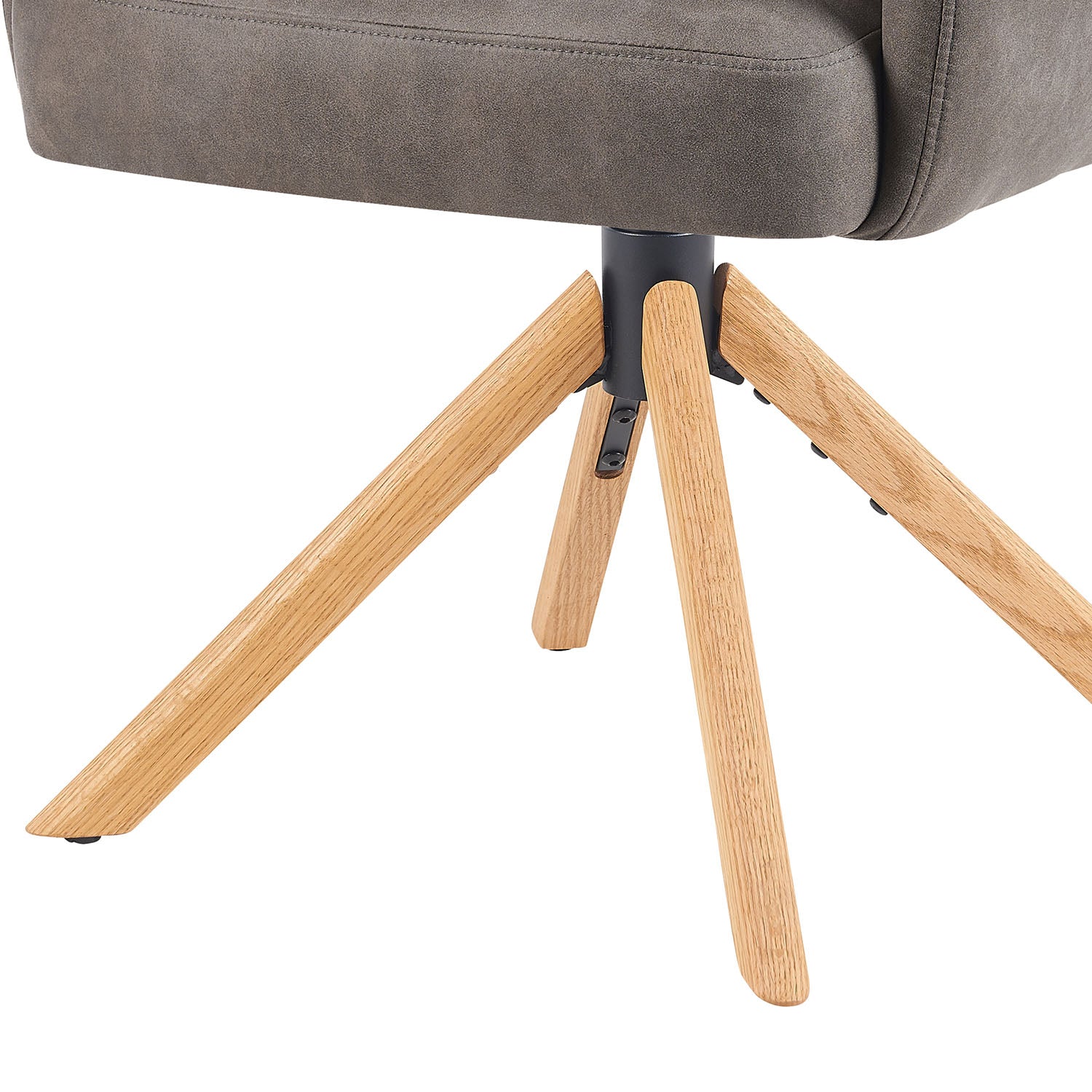 Mika-Jule 2er-Set- Drehsessel mit Federkern und Rückstellfunktion