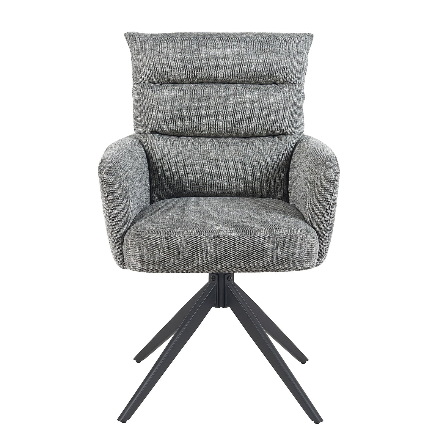 Mika-Alva 2er-Set-Polstersessel mit Federkernpolsterung und Metallgestell