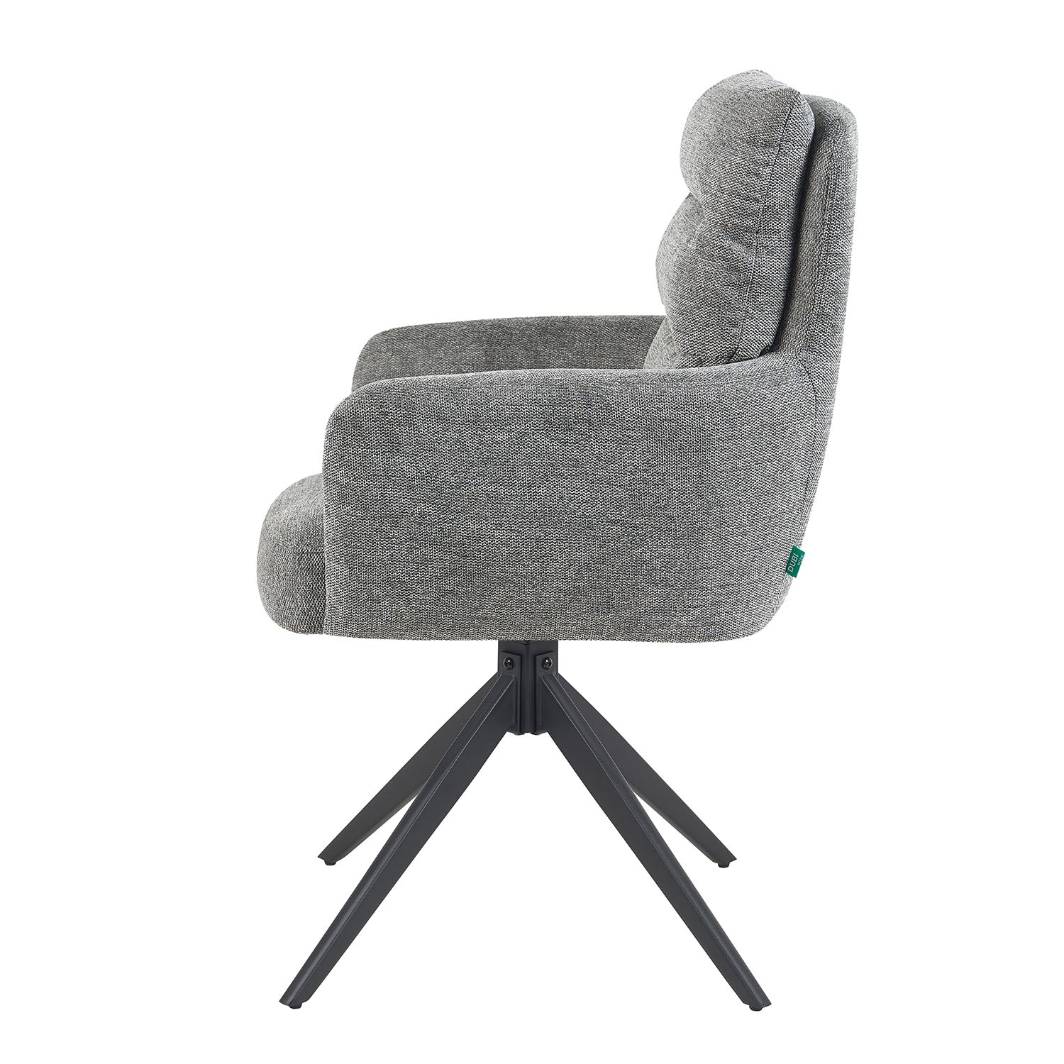 Mika-Alva 2er-Set-Polstersessel mit Federkernpolsterung und Metallgestell