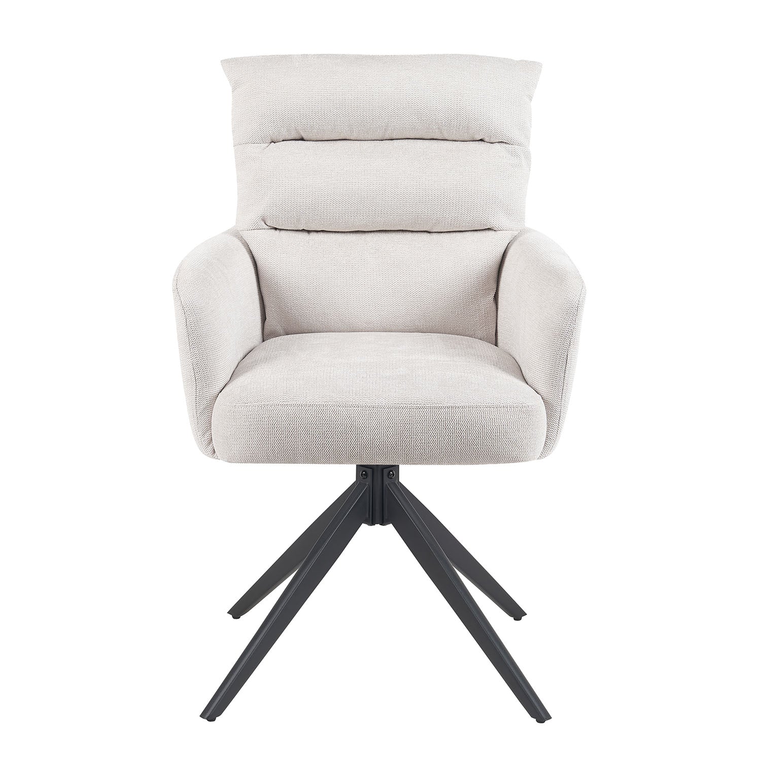 Mika-Alva 2er-Set-Polstersessel mit Federkernpolsterung und Metallgestell