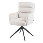 Mika-Alva 2er-Set-Polstersessel mit Federkernpolsterung und Metallgestell