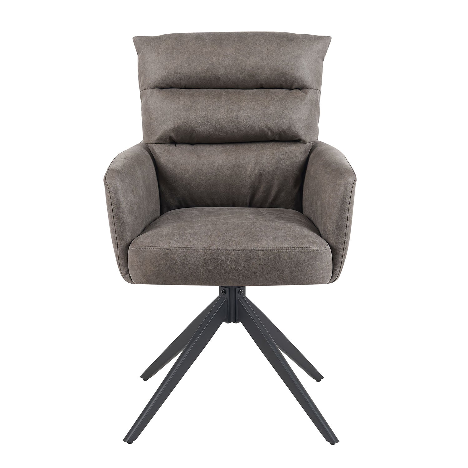 Mika-Alva 2er-Set-Polstersessel mit Federkernpolsterung und Metallgestell