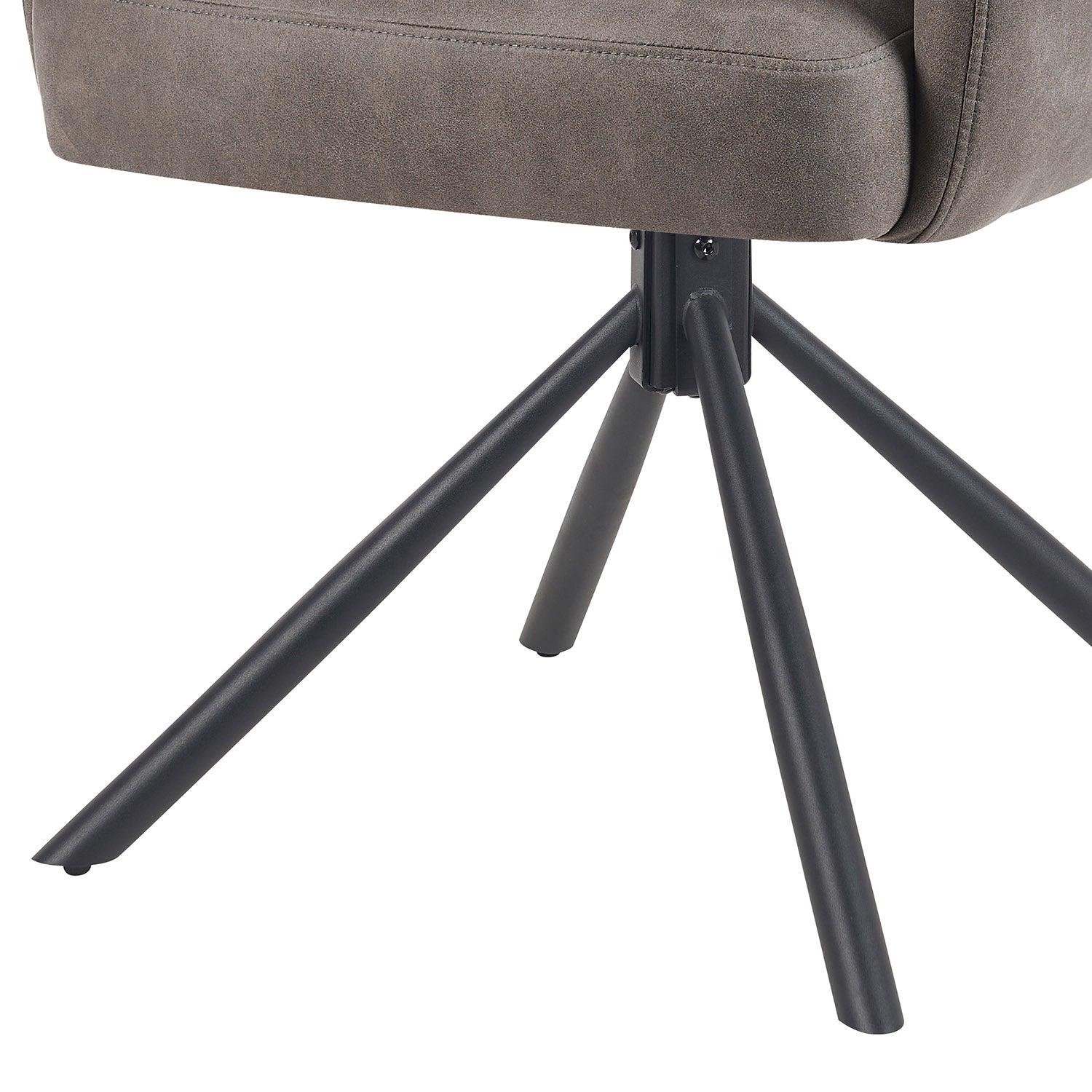 Mika-Jana 2er-Set - Drehstuhl mit Federkernpolsterung und Metallgestell