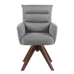 Esszimmerstuhl Mika-Juna 2er-Set - 360° drehbar, Eiche geölt Natur