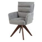 Esszimmerstuhl Mika-Juna 2er-Set - 360° drehbar, Eiche geölt Natur