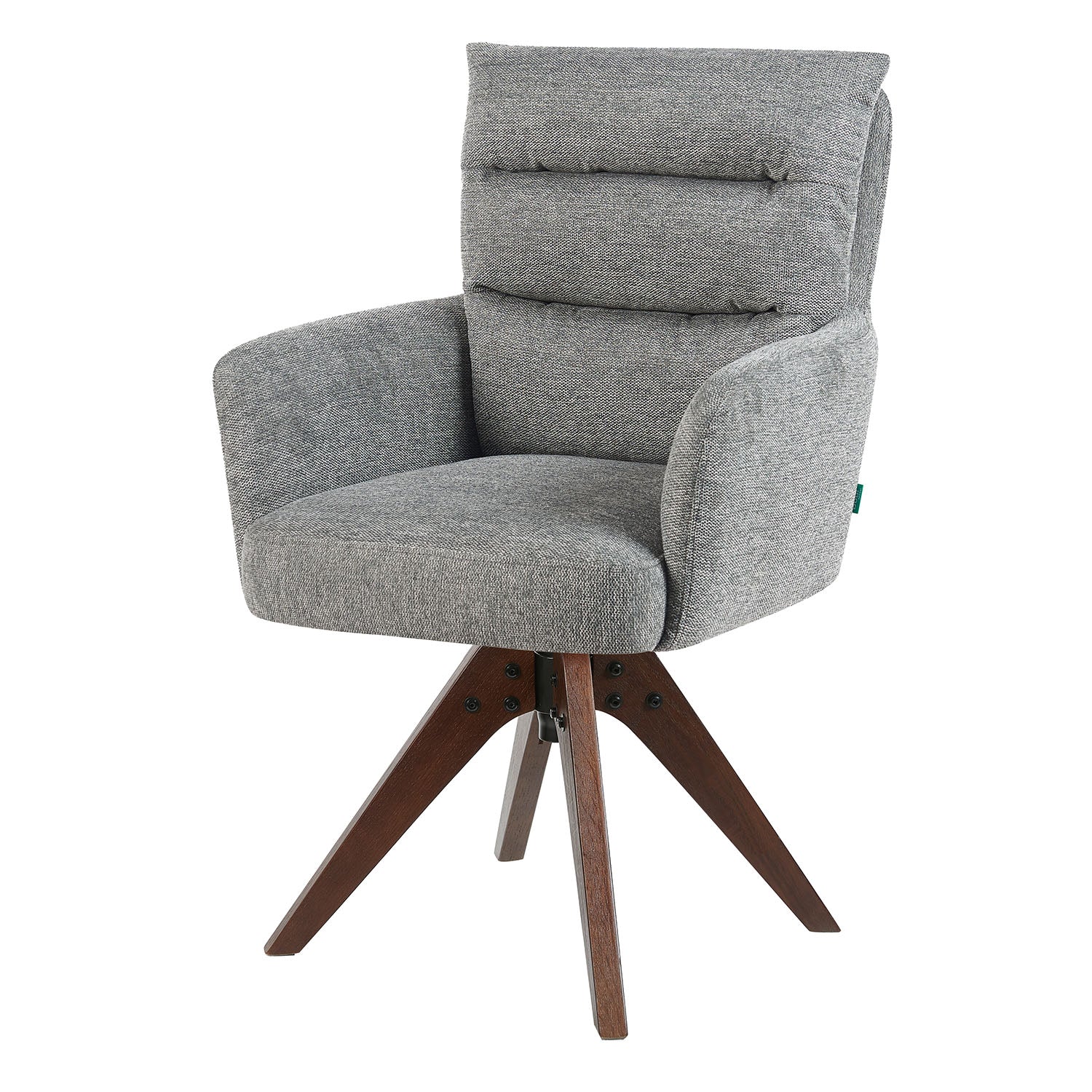 Esszimmerstuhl Mika-Juna 2er-Set - 360° drehbar, Eiche geölt Natur