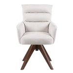 Esszimmerstuhl Mika-Juna 2er-Set - 360° drehbar, Eiche geölt Natur