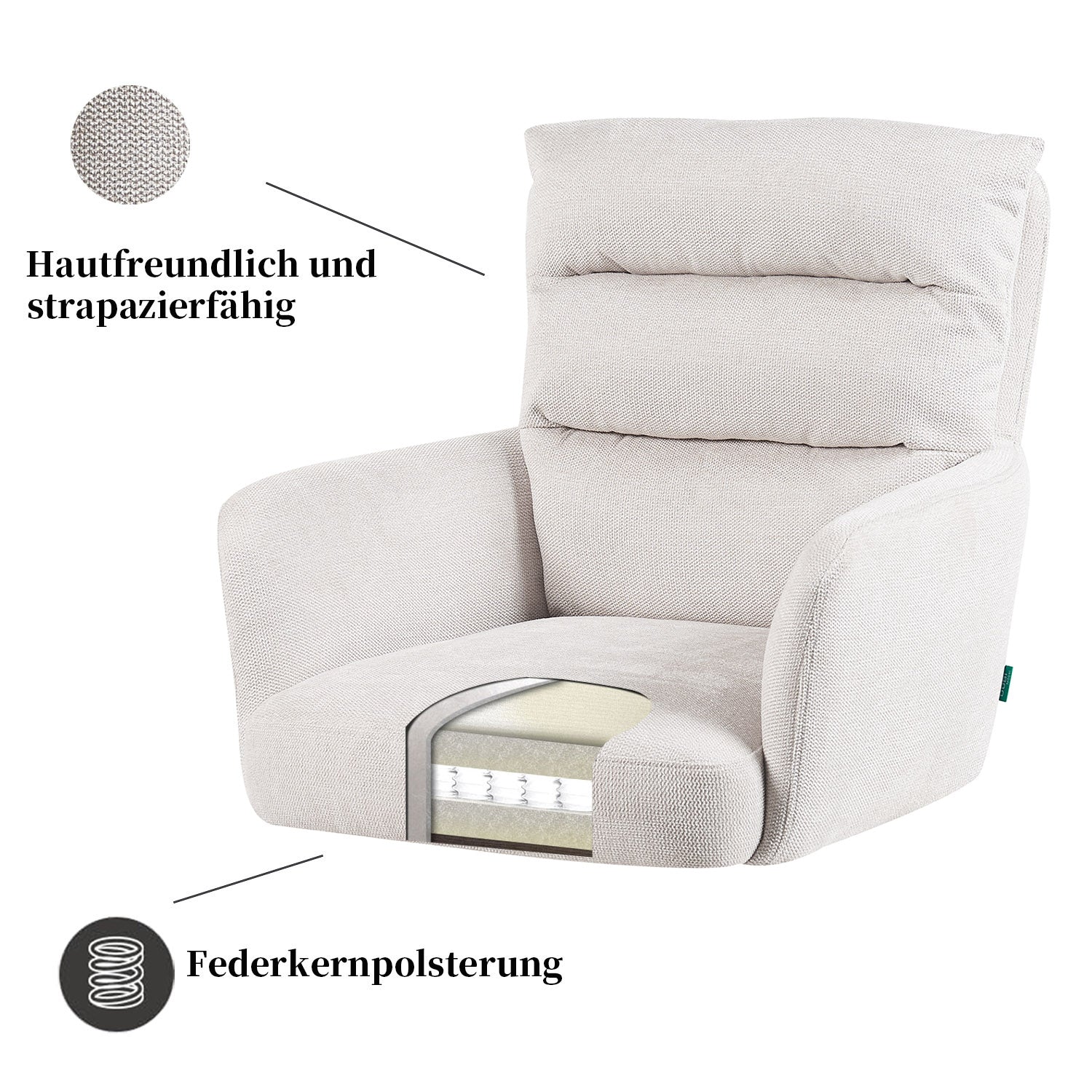 Esszimmerstuhl Mika-Juna 2er-Set - 360° drehbar, Eiche geölt Natur