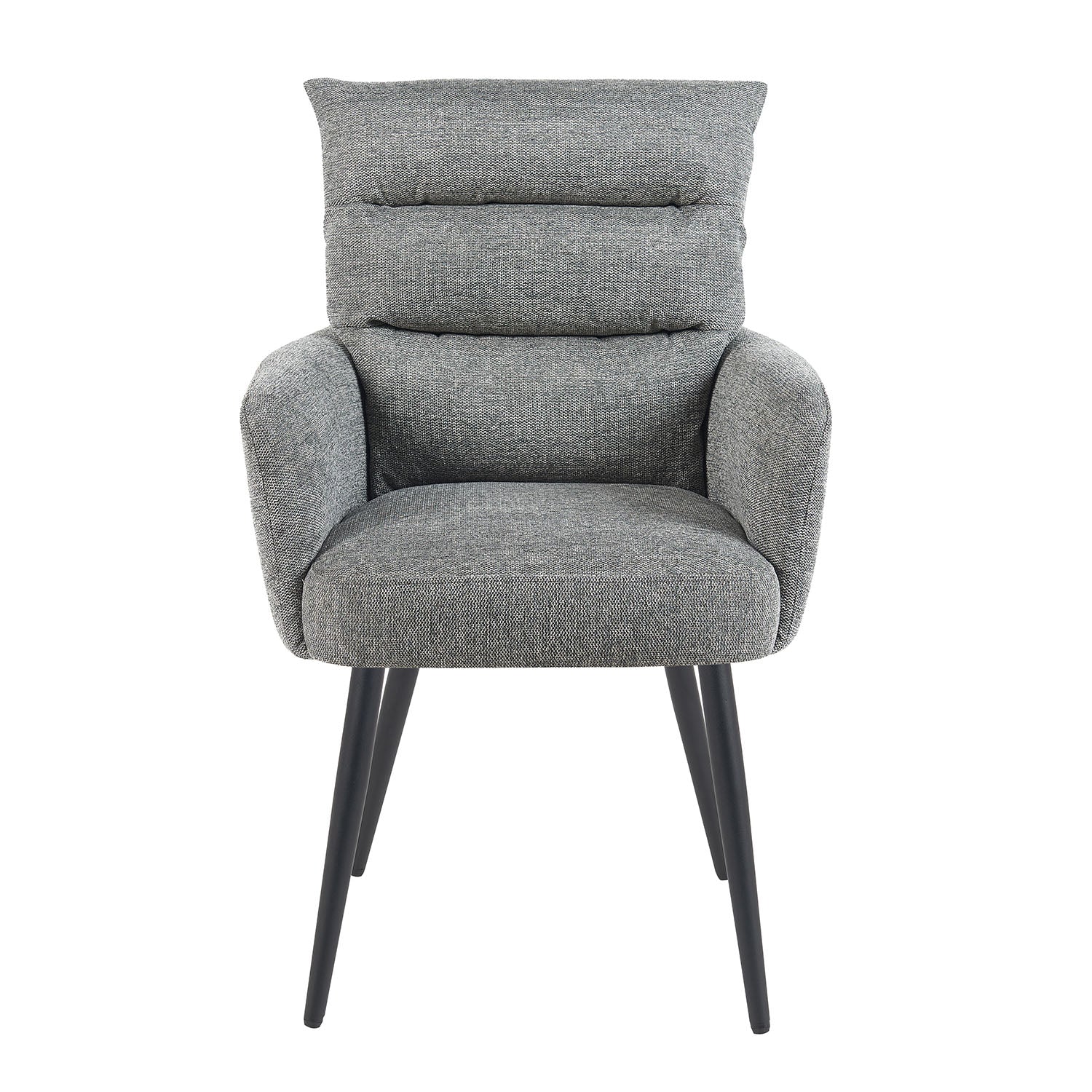 Mika-Alva 2er-Set-Polstersessel mit Federkernpolsterung und Metallgestell