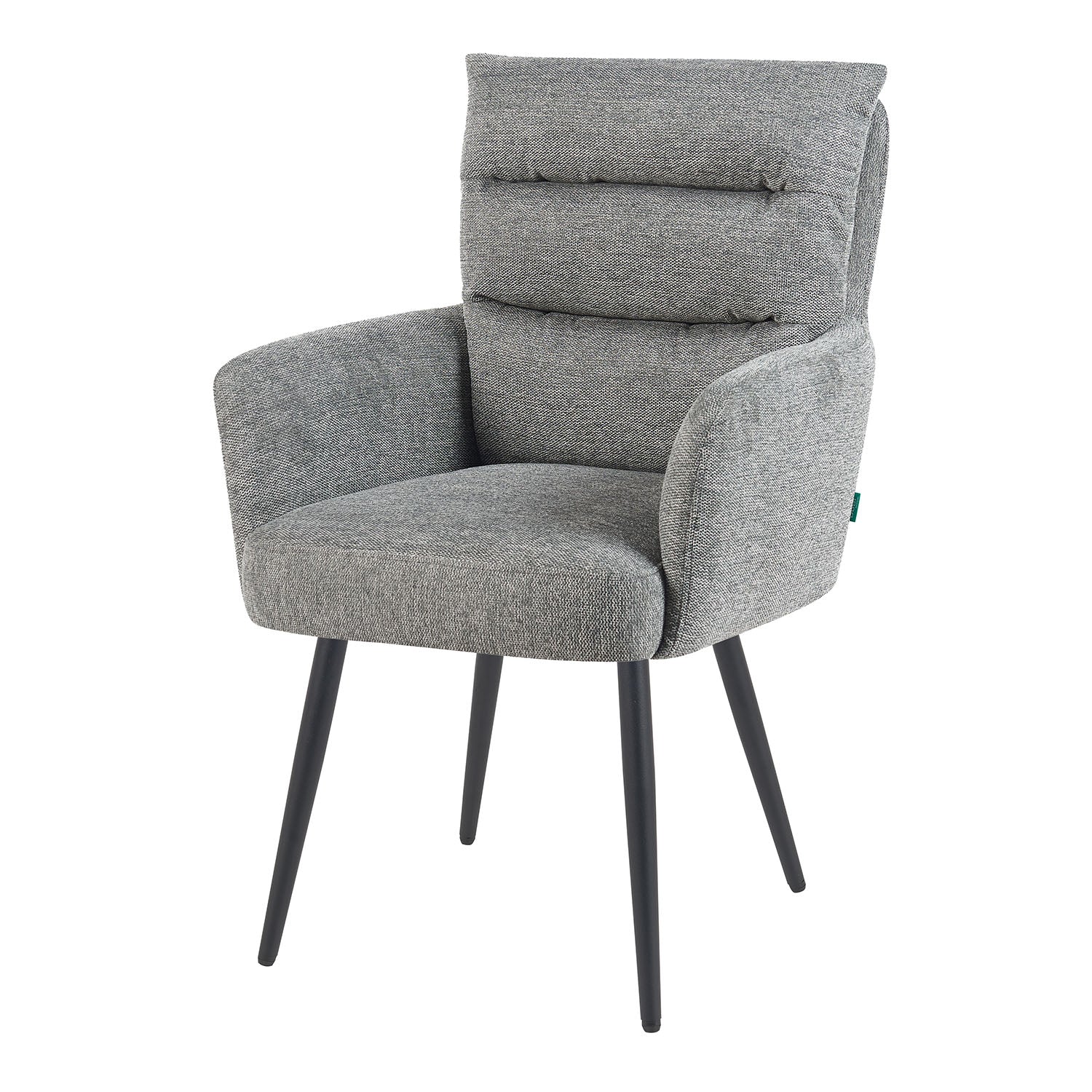 Mika-Alva 2er-Set-Polstersessel mit Federkernpolsterung und Metallgestell