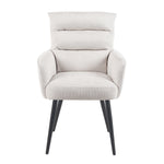 Mika-Alva 2er-Set-Polstersessel mit Federkernpolsterung und Metallgestell