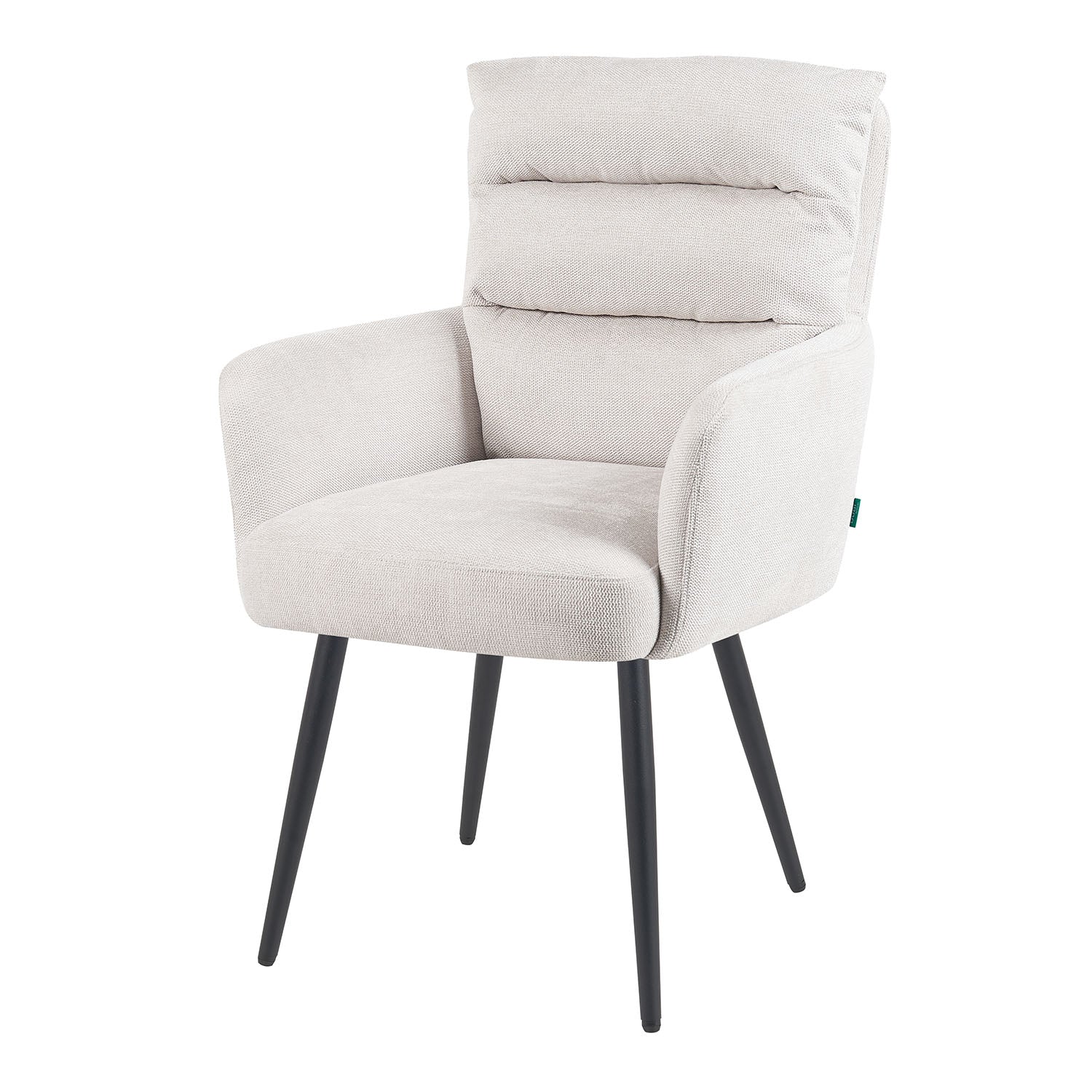 Mika-Alva 2er-Set-Polstersessel mit Federkernpolsterung und Metallgestell