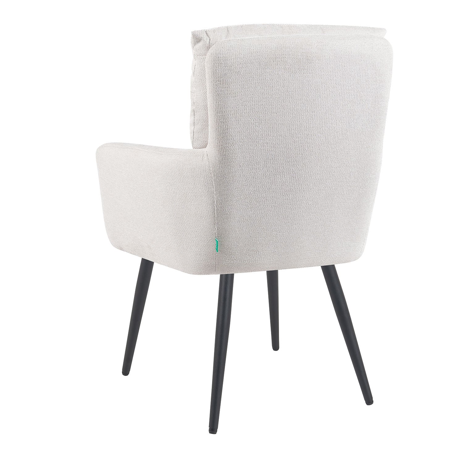 Mika-Alva 2er-Set-Polstersessel mit Federkernpolsterung und Metallgestell