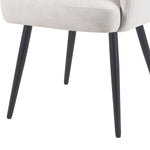 Mika-Alva 2er-Set-Polstersessel mit Federkernpolsterung und Metallgestell