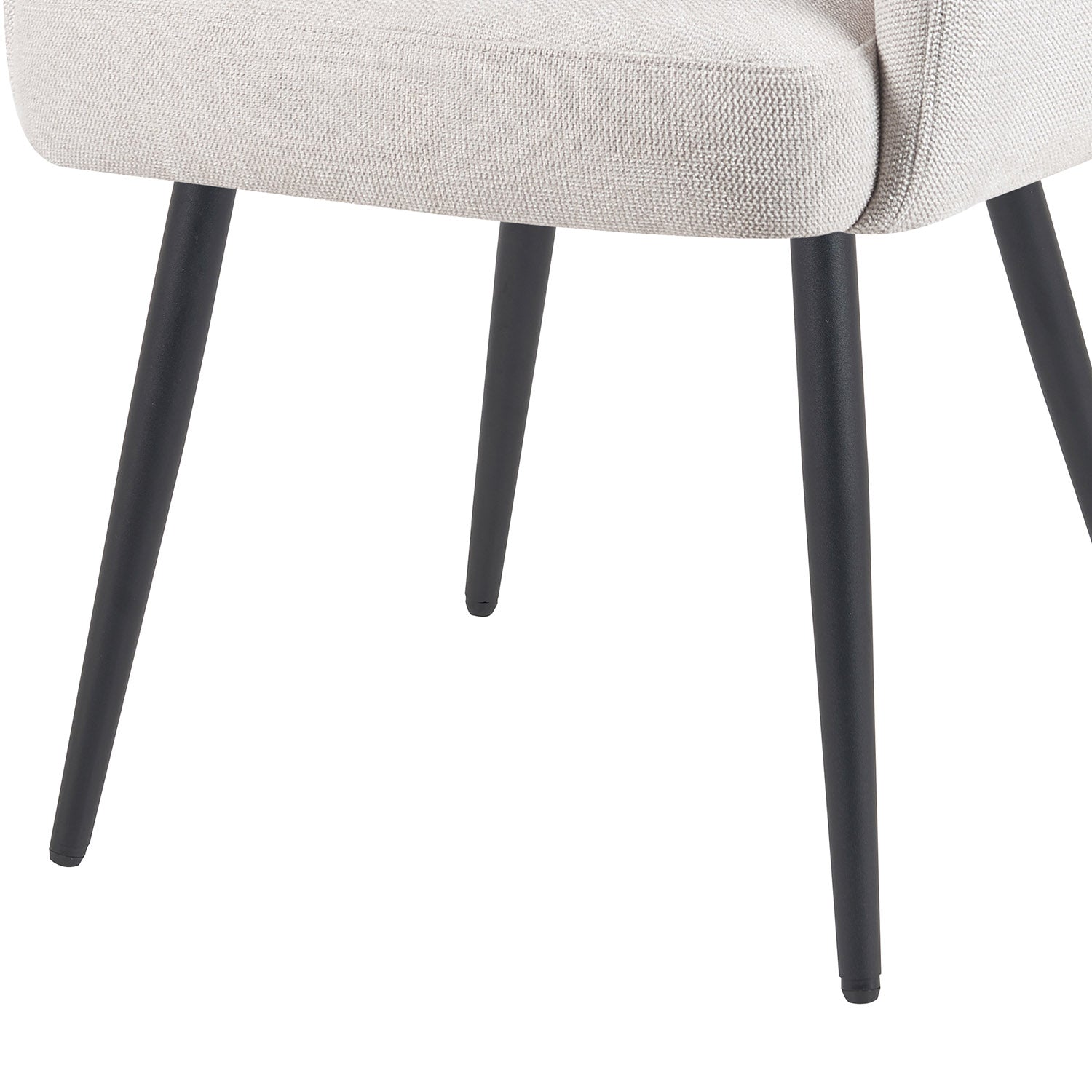 Mika-Alva 2er-Set-Polstersessel mit Federkernpolsterung und Metallgestell