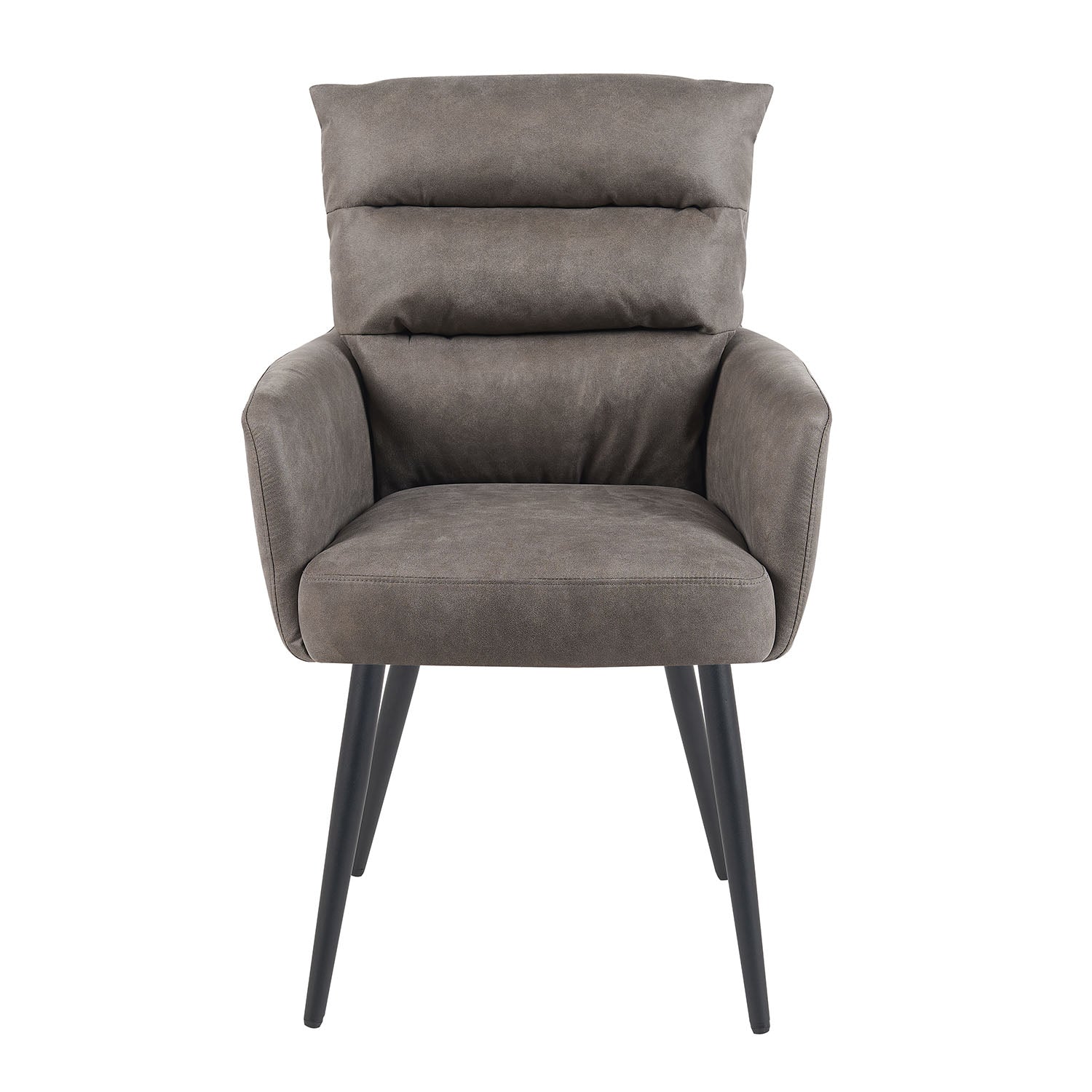 Mika-Alva 2er-Set-Polstersessel mit Federkernpolsterung und Metallgestell