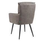 Mika-Alva 2er-Set-Polstersessel mit Federkernpolsterung und Metallgestell