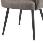 Mika-Alva 2er-Set-Polstersessel mit Federkernpolsterung und Metallgestell