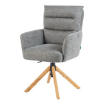 Mika-Jule 2er-Set- Drehsessel mit Federkern und Rückstellfunktion