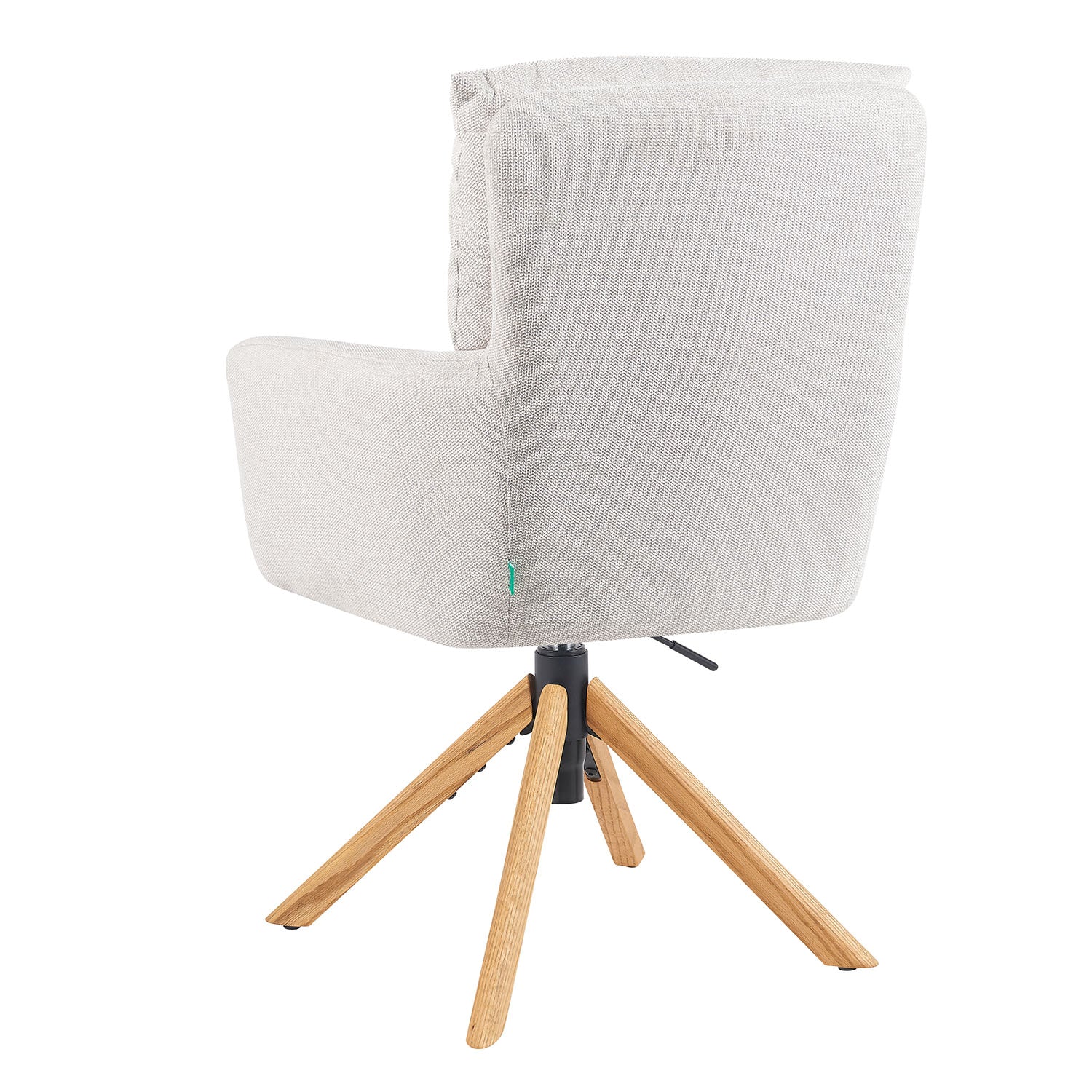 Mika-Jule 2er-Set- Drehsessel mit Federkern und Rückstellfunktion