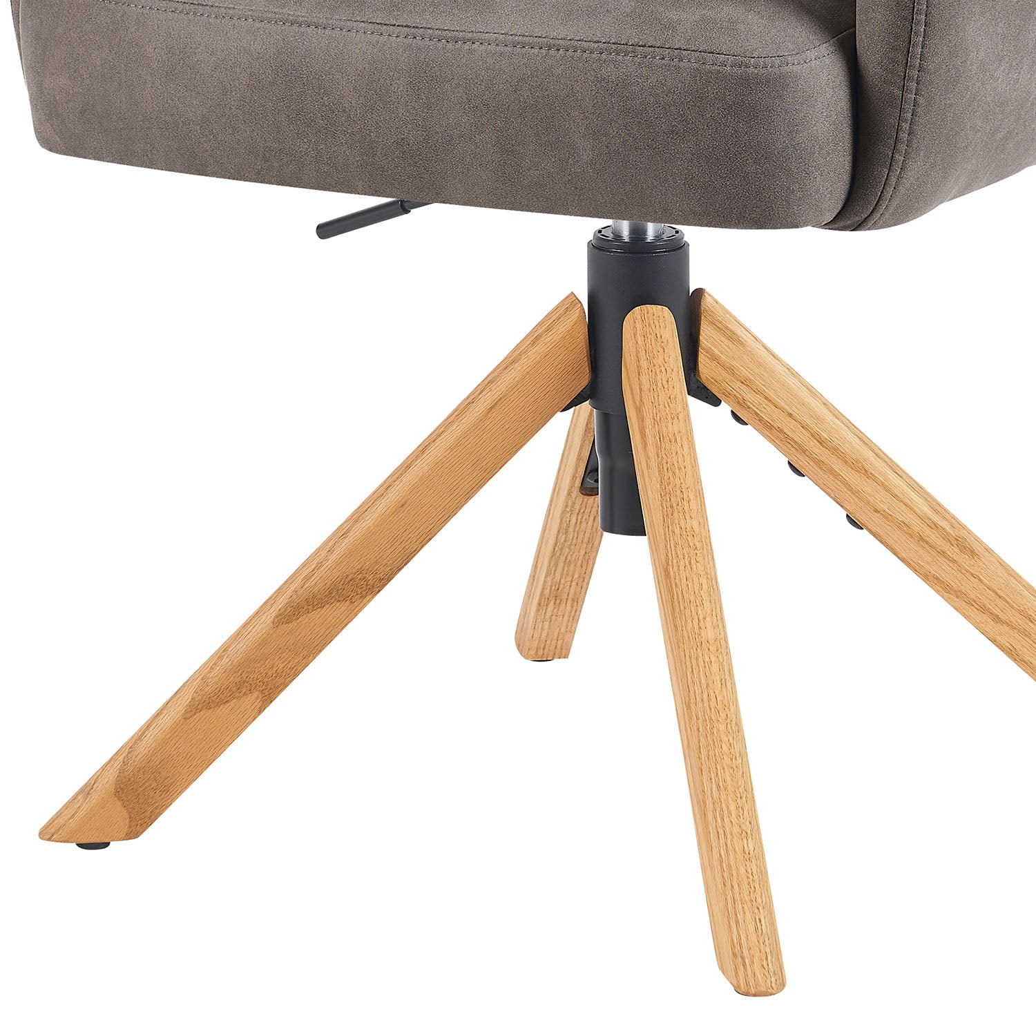 Mika-Jule 2er-Set- Drehsessel mit Federkern und Rückstellfunktion