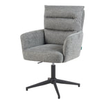 Mika-Jana 2er-Set - Drehstuhl mit Federkernpolsterung und Metallgestell