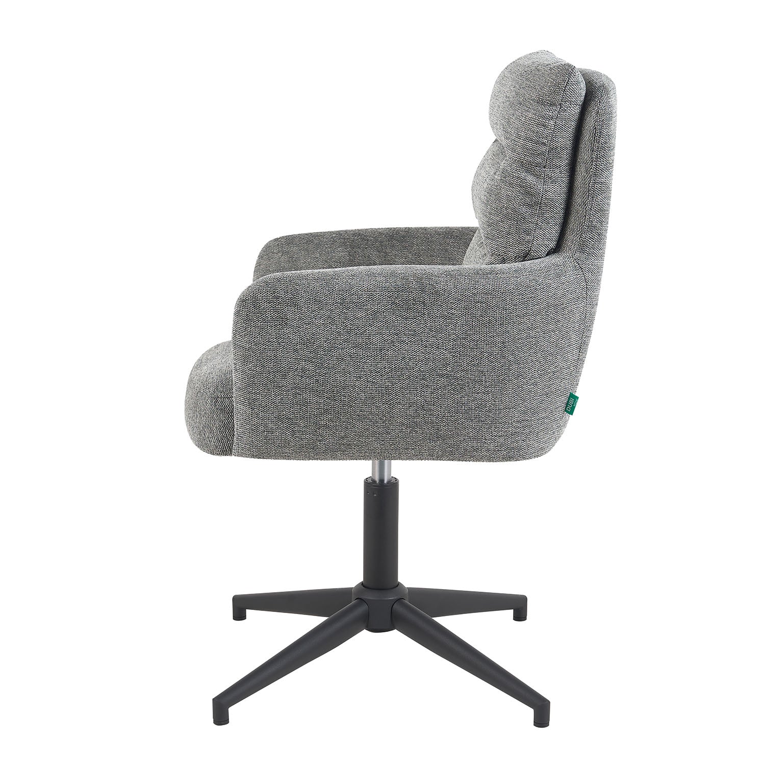 Mika-Jana 2er-Set - Drehstuhl mit Federkernpolsterung und Metallgestell