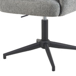 Mika-Jana 2er-Set - Drehstuhl mit Federkernpolsterung und Metallgestell