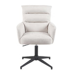 Mika-Jana 2er-Set - Drehstuhl mit Federkernpolsterung und Metallgestell