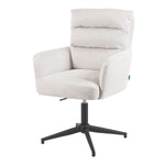 Mika-Jana 2er-Set - Drehstuhl mit Federkernpolsterung und Metallgestell