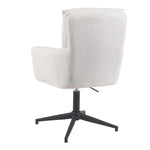 Mika-Jana 2er-Set - Drehstuhl mit Federkernpolsterung und Metallgestell