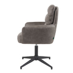 Mika-Jana 2er-Set - Drehstuhl mit Federkernpolsterung und Metallgestell