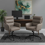 Mika-Riko 2er-Set - Bürosessel mit Federkernpolsterung