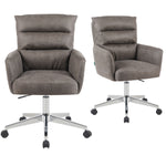 Mika-Riko 2er-Set - Bürosessel mit Federkernpolsterung