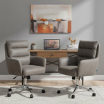 Mika-Riko 2er-Set - Bürosessel mit Federkernpolsterung