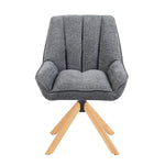 Mika-Leon 2er-Set - Polsterstuhl mit Massivholzgestell und Rückstellautomatik