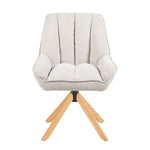 Mika-Leon 2er-Set - Polsterstuhl mit Massivholzgestell und Rückstellautomatik