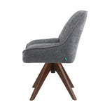 Esszimmerstuhl Mika-Lio 2er-Set |360° drehbar | Eiche geölt Natur