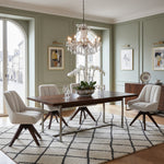 Esszimmerstuhl Mika-Lio 2er-Set |360° drehbar | Eiche geölt Natur