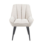 Mika-Zoe 2er-Set - Polsterstuhl im JAPANDI Stil