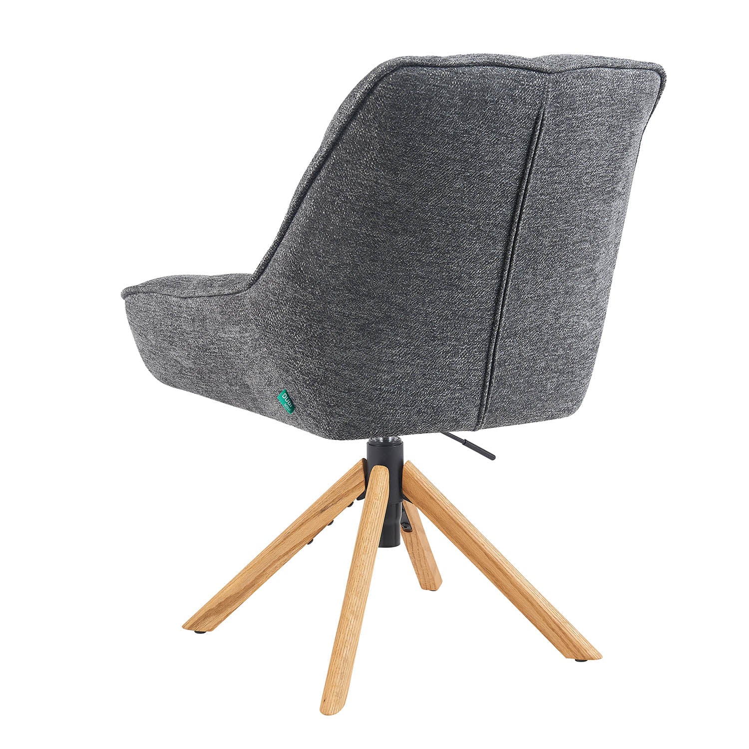 Mika-Leon 2er-Set - Polsterstuhl mit Massivholzgestell und Rückstellautomatik