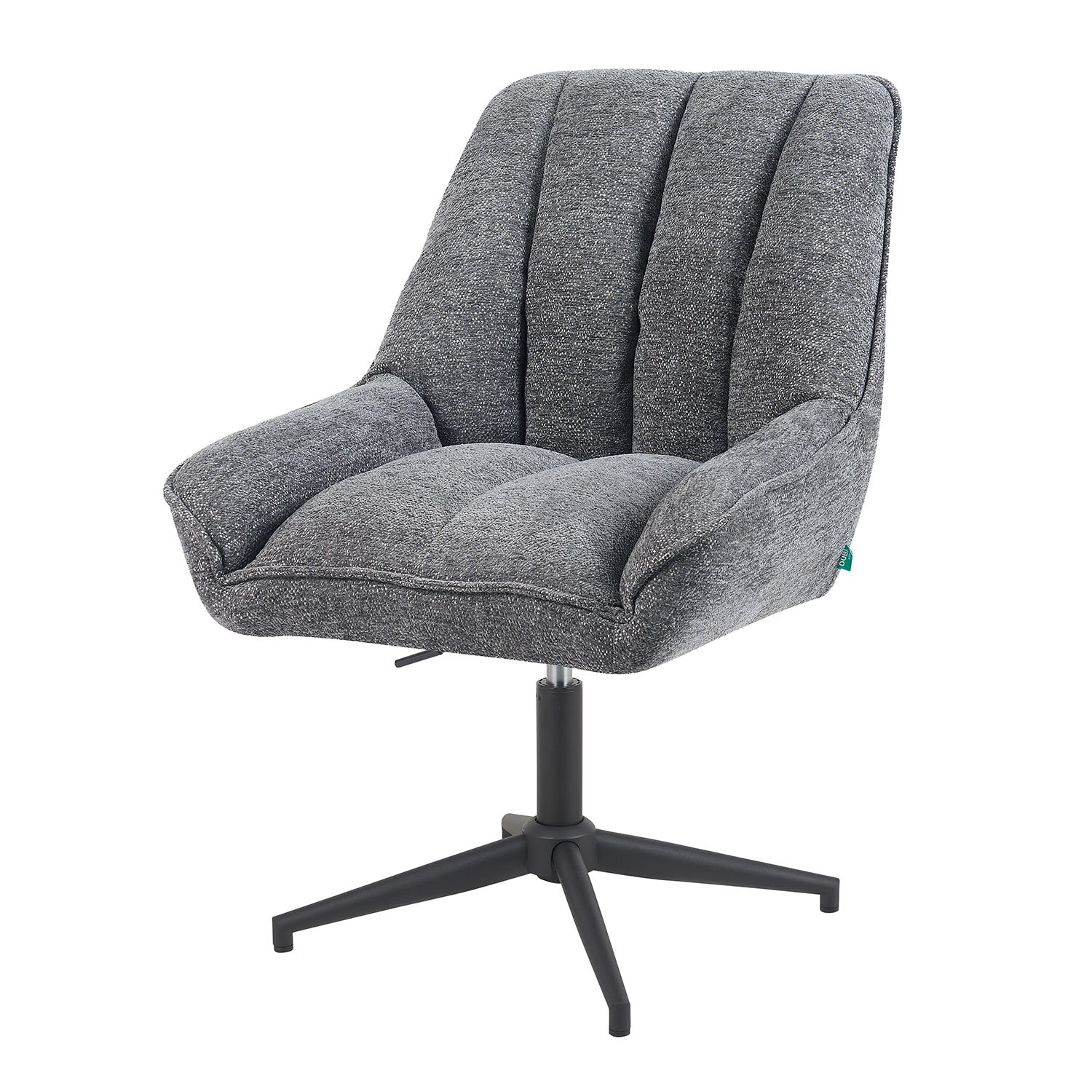 Mika-Mira 2er-Set - Polsterstuhl mit Metallgestell im JAPANDI Stil