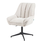 Mika-Mira 2er-Set - Polsterstuhl mit Metallgestell im JAPANDI Stil