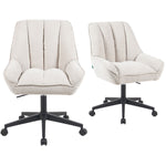 Mika-Jette 2er-Set - Bürosessel im JAPANDI Stil