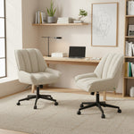 Mika-Jette 2er-Set - Bürosessel im JAPANDI Stil