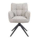 Mika-Enya - Esszimmerstuhl 2er Set in Retro Optik